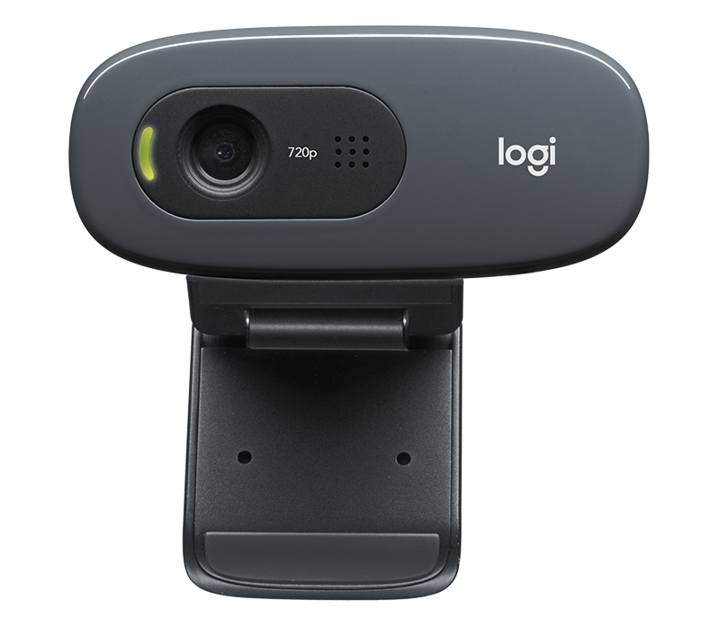 Logitech C270 HD Webcam 720p Video with Noise Reducing Mic