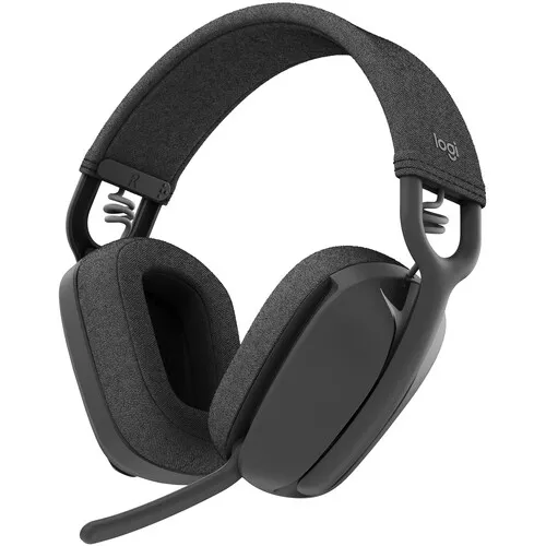 Logitech Zone Vibe 100 Wireless Headset with Noise-Canceling Microphone and Bluetooth Connectivity